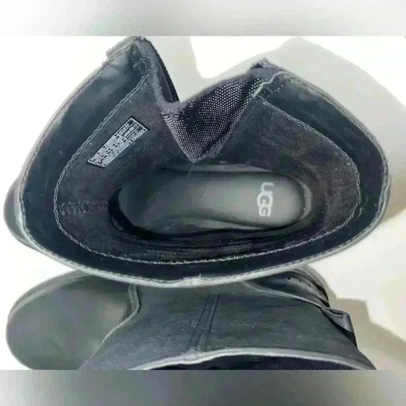 UGG POLK BOOT BLACK SIZE 7 NWOT - Picture 7 of 10